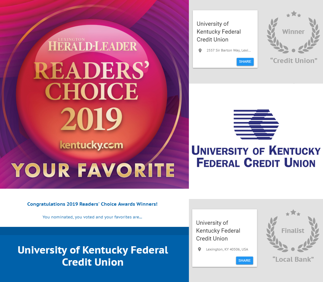 UKFCU Readers' Choice Winner