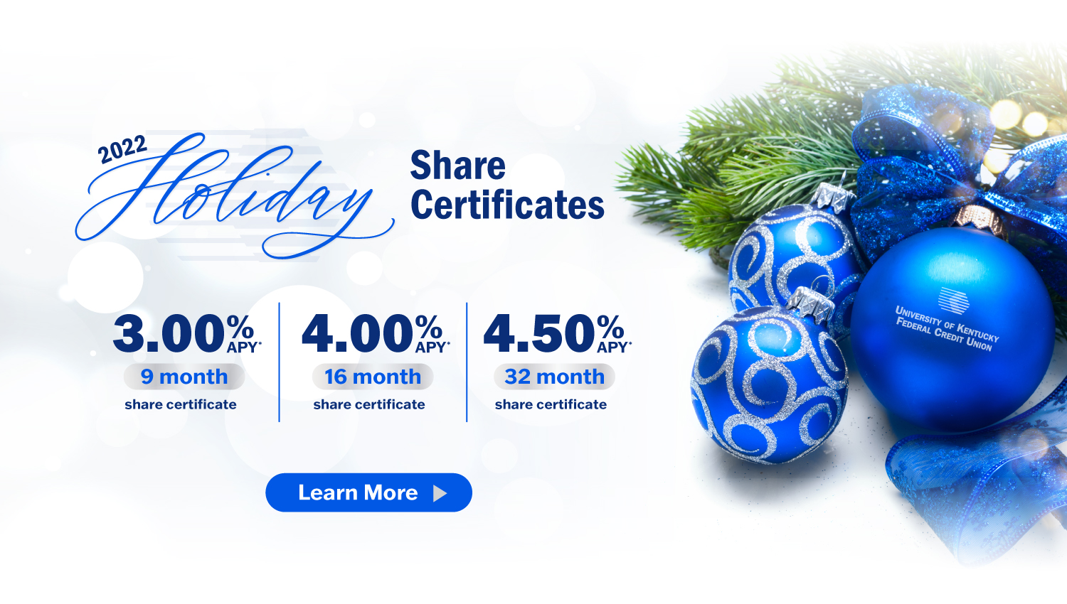 Holiday Share Certificate